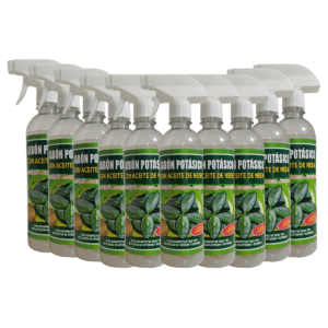 Pack 10 Antiplagas Jabón Potásico con aceite de Neem
